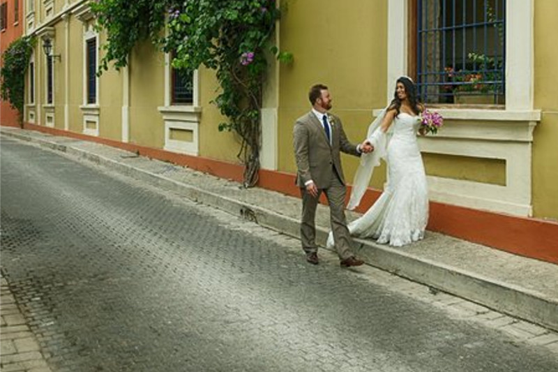 novia en su boda