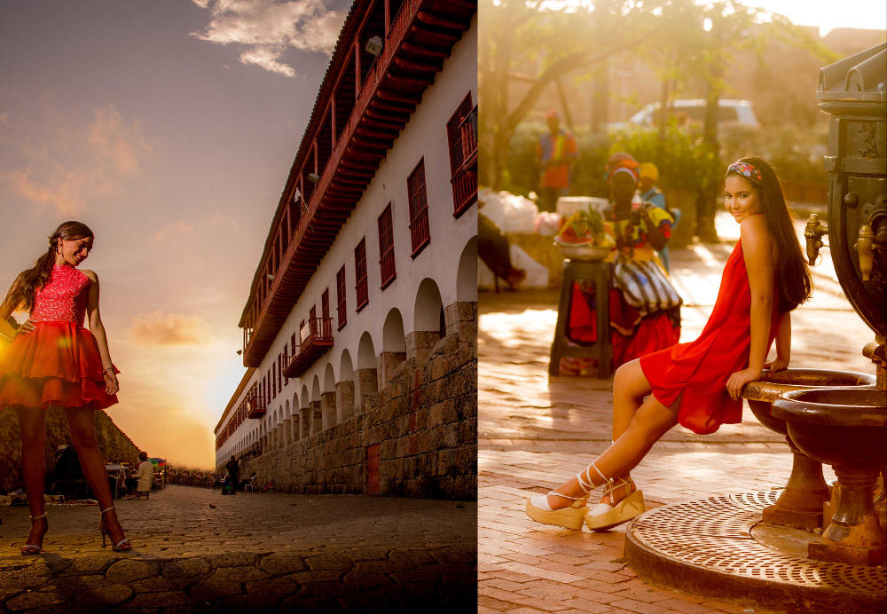 fotografia de Quince años Cartagena Colombia
